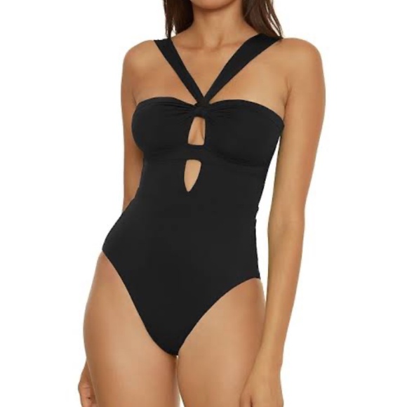 BECCA Other - BECCA® by Rebecca Virtue Color Code Rylie Convertible Bandeau One Piece Swimsuit